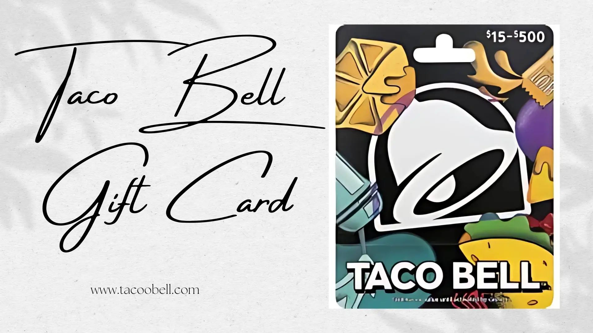 Taco Bell Gift Card